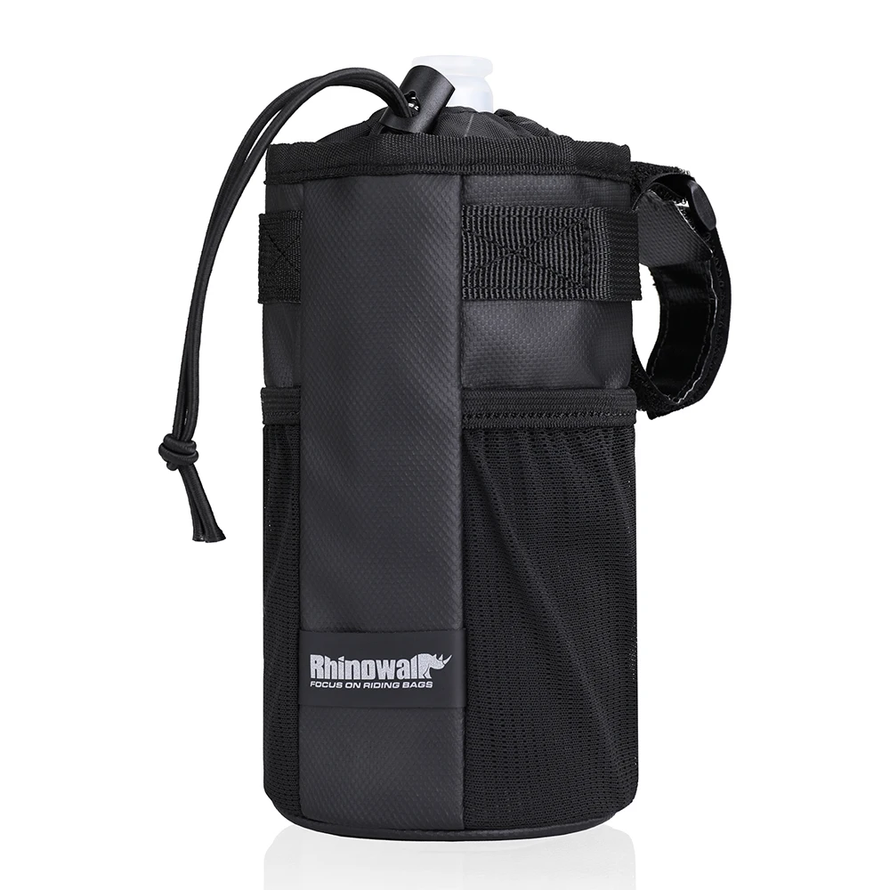 Rhinowalk Fahrrad Tasche Fahrrad Wasser Flasche Tasche Beutel Bike Zubehör Lenker Werkzeug Tasche Touring Pendeln Isolierte Tasche