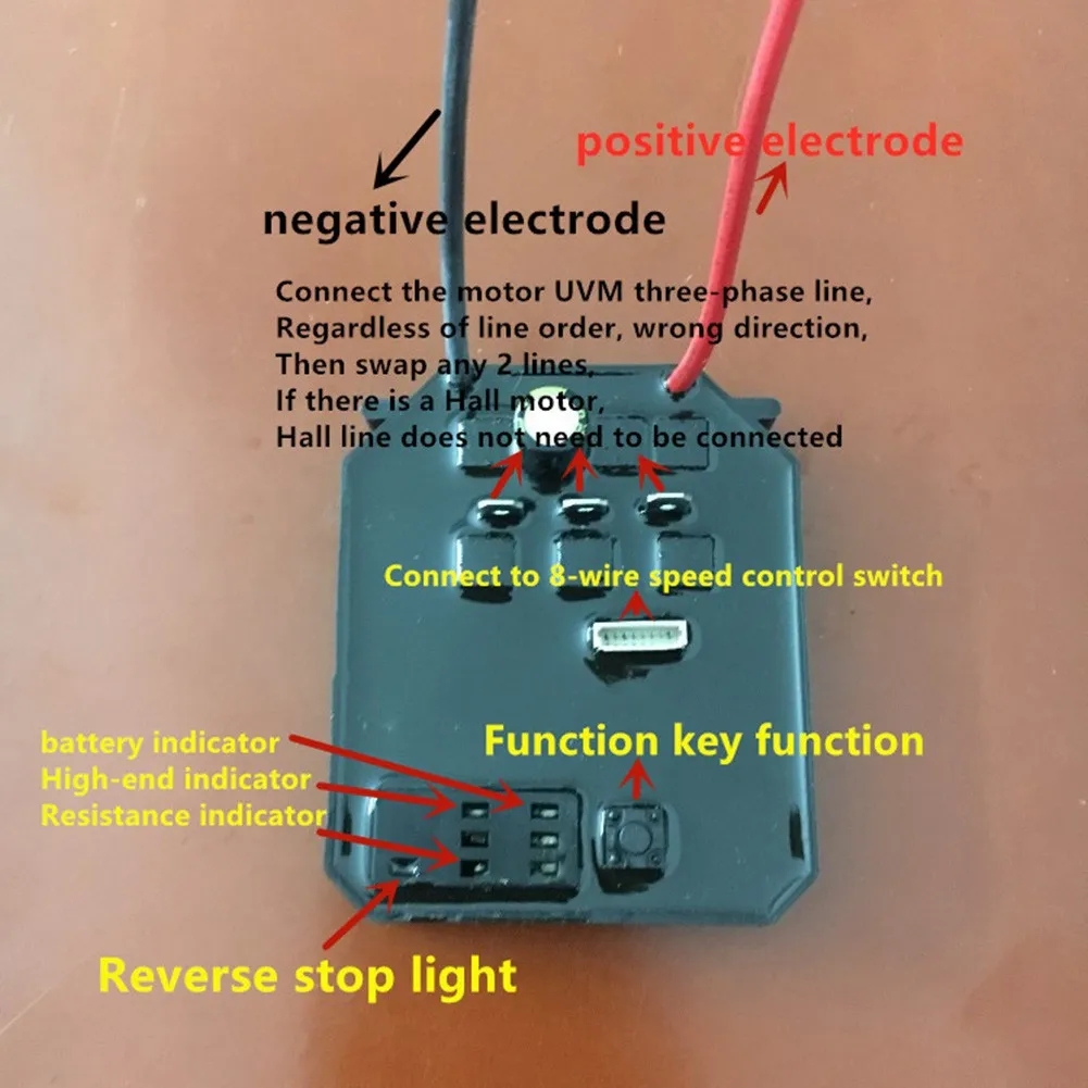 Painel de Controle para Chave Elétrica sem Escova Placa de Acionamento Placa Controladora Ferramenta Elétrica Adequado para 2106 161 169 18v 21v