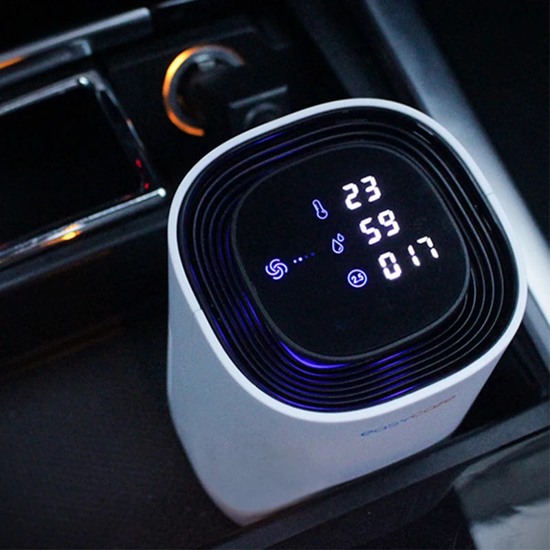 

New Car Purifier Intelligent Air Purifier Safety Gesture Control Air Cleaner Home Car Dual Use Negative ion Fresher