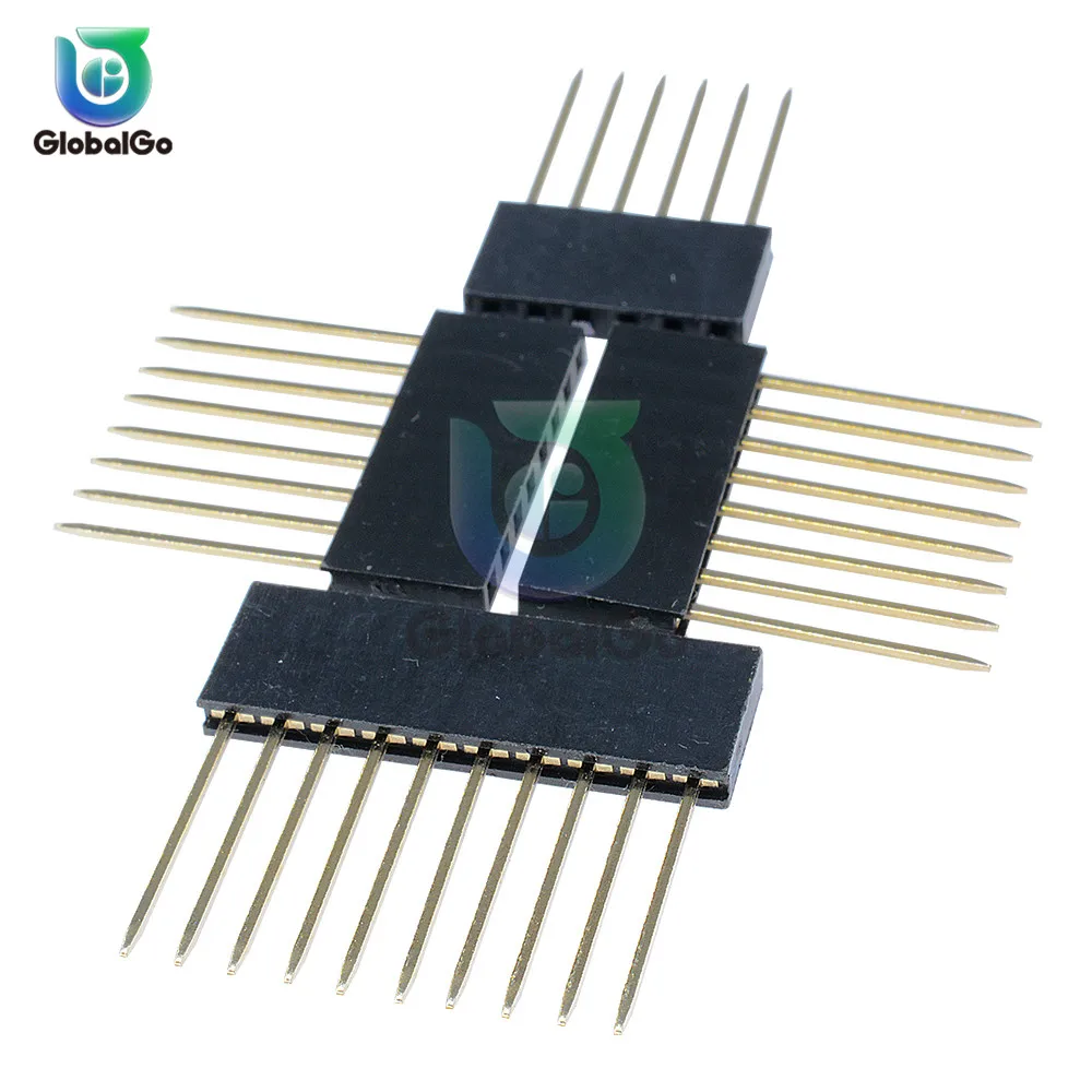 Prototype PCB Board For Arduino R3 ATMEGA328P Shield Board Breadboard FR-4 2.54mm 2mm Pitch 5pin 10Pin Female Connector