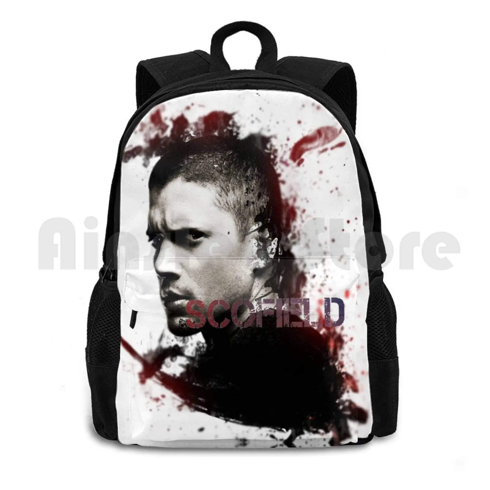 Scofield Outdoor Hiking Backpack Riding Climbing Sports Bag Scofield Music Film Sports Number Prison Break Fox River Michael