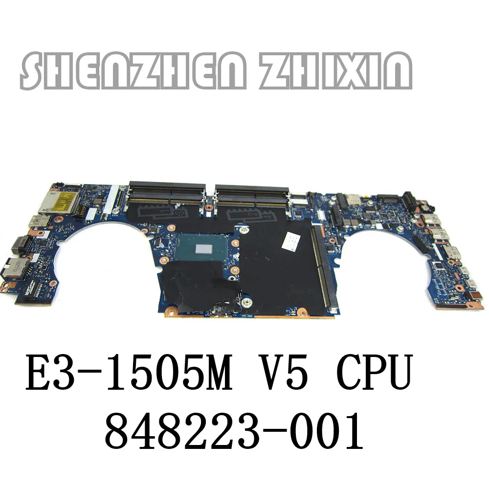 

yourui For HP Zbook 15-G3 15 G3 laptop Motherboard W/ Xeon E3-1505M V5 CPU 848223-601 848223-001 LA-C381P fully tested