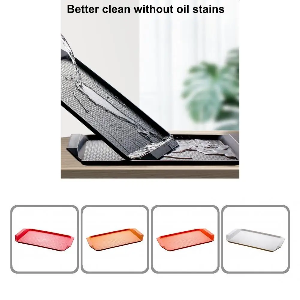 Anti-deform  Unique Anti-slid No Odor Fruit Tray 8 Colors Fruit Tray Durable   for Kitchen