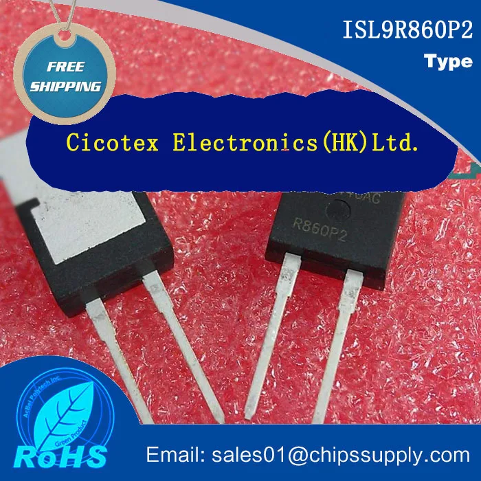 

Electronic components ISL9R860P2 R860P2 fast recovery diode 600v8a r860p2