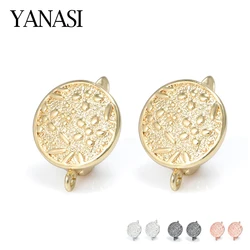 2020 New Big Round Earring Findings Accessories For DIY Women Handmade Jewelry Making Earrings Hook Clasps Earwire Wholesale
