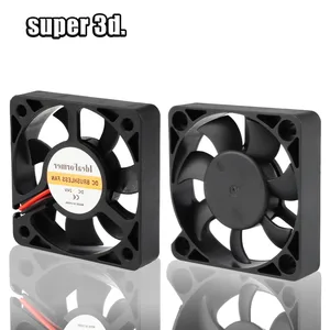 5015/4010/4020 12v & 24v ventilador turbo de refrigeração sem escova peças de impressora 3d 2pin para extrusora dc cooler ventilador ventiladores de plástico envio grátis 8 principais vendas eixo extrusora - №1