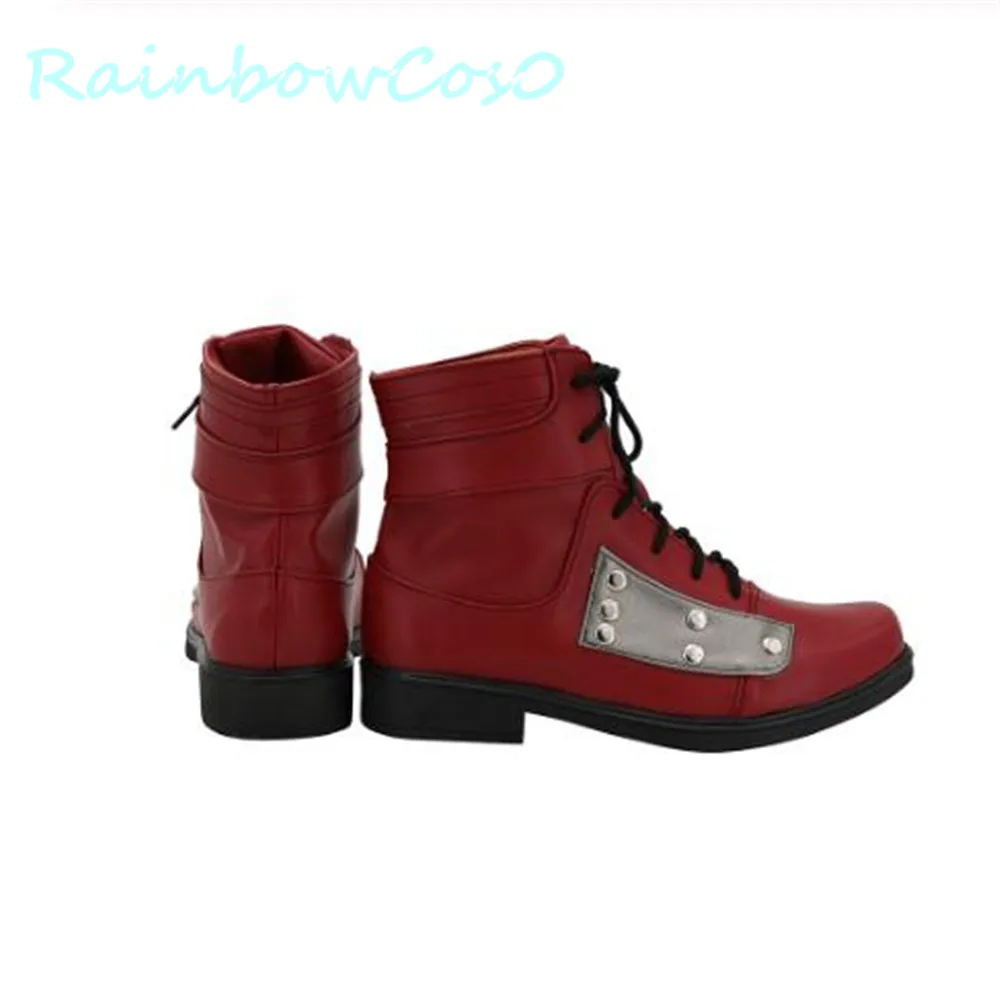 Ff7 final fantasy 7 tifa lockhart cosplay sapatos botas rainbowcos0 jogo de natal anime halloween