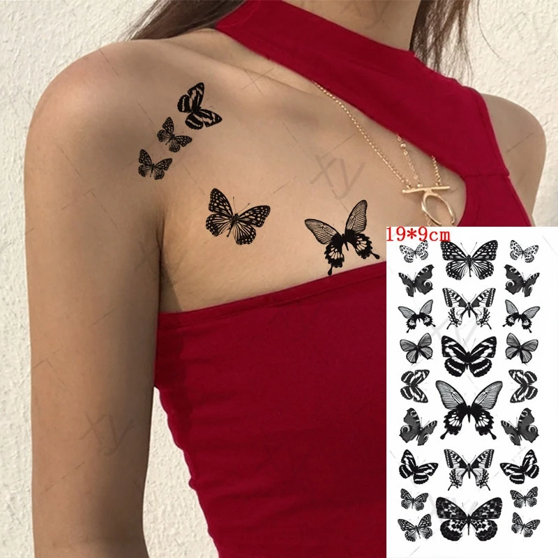 Tatuaggio falso impermeabile di Body Art Sexy delle belle labbra Rosy rosse variopinte adorabile per gli autoadesivi temporanei del tatto istantaneo della donna