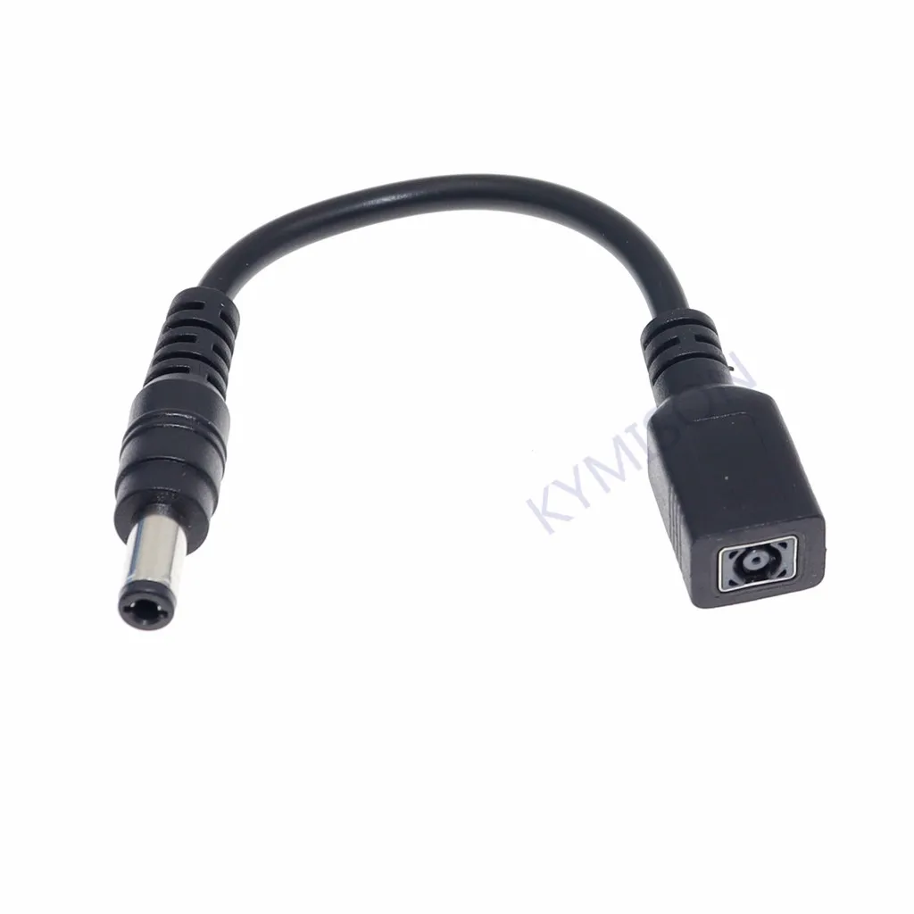 DC 4.5*3.0mm Female to 5.5*2.5mm Male DC Power Jack Plug Adapter Connector cable cord for Asus Lenovo Laptop