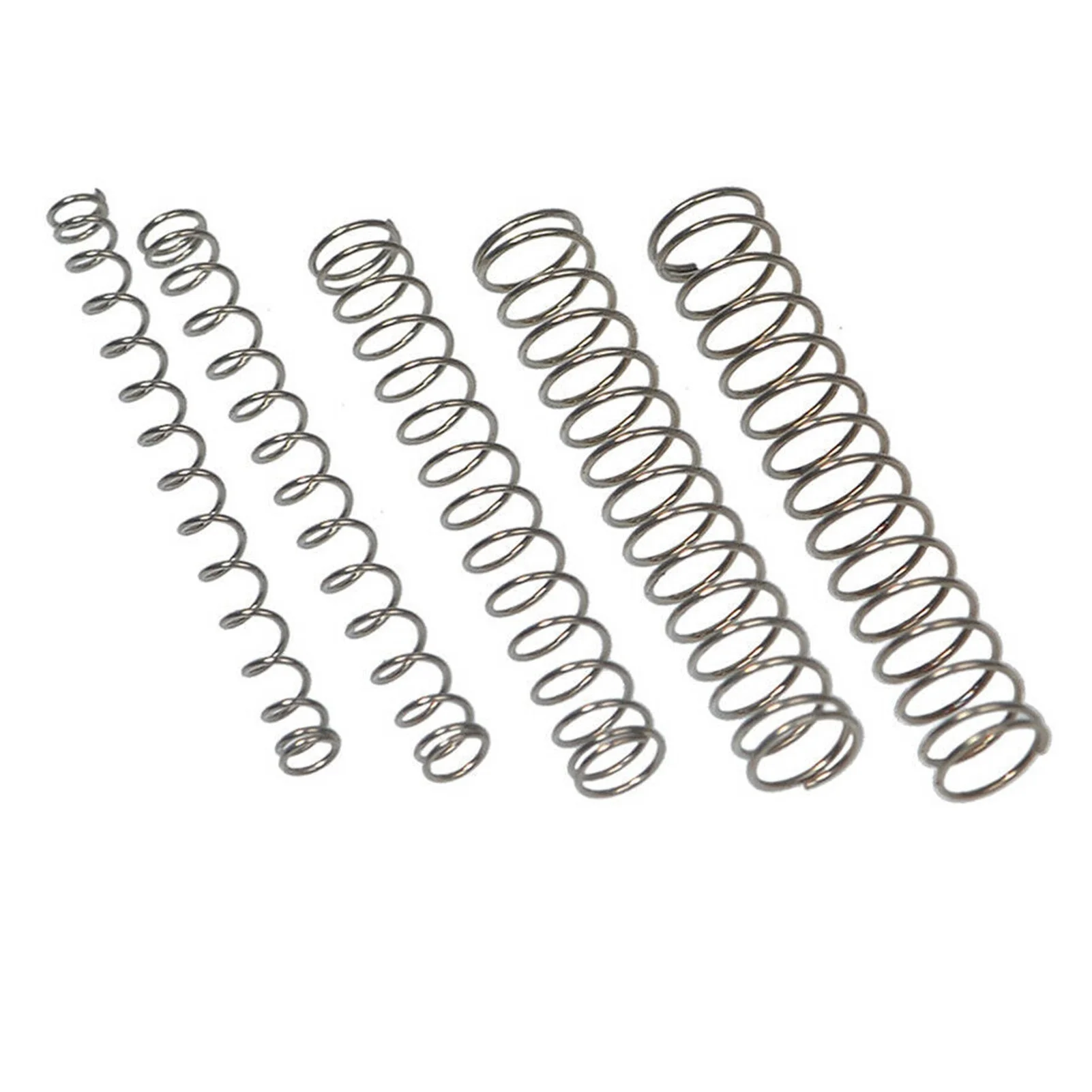 

Compression Spring, 10Pcs, Steel Non-corrosive Tension Spring, Wire Dia 0.6mm Outer Dia 5mm Length 5-50mm