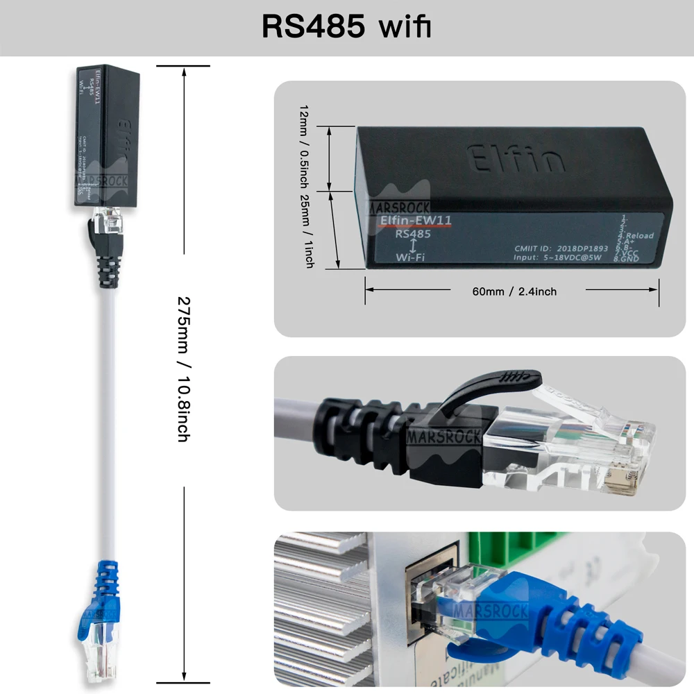 Mars Rock WiFi Module for MPPT Deluxe Hybrid Wind Solar Controller