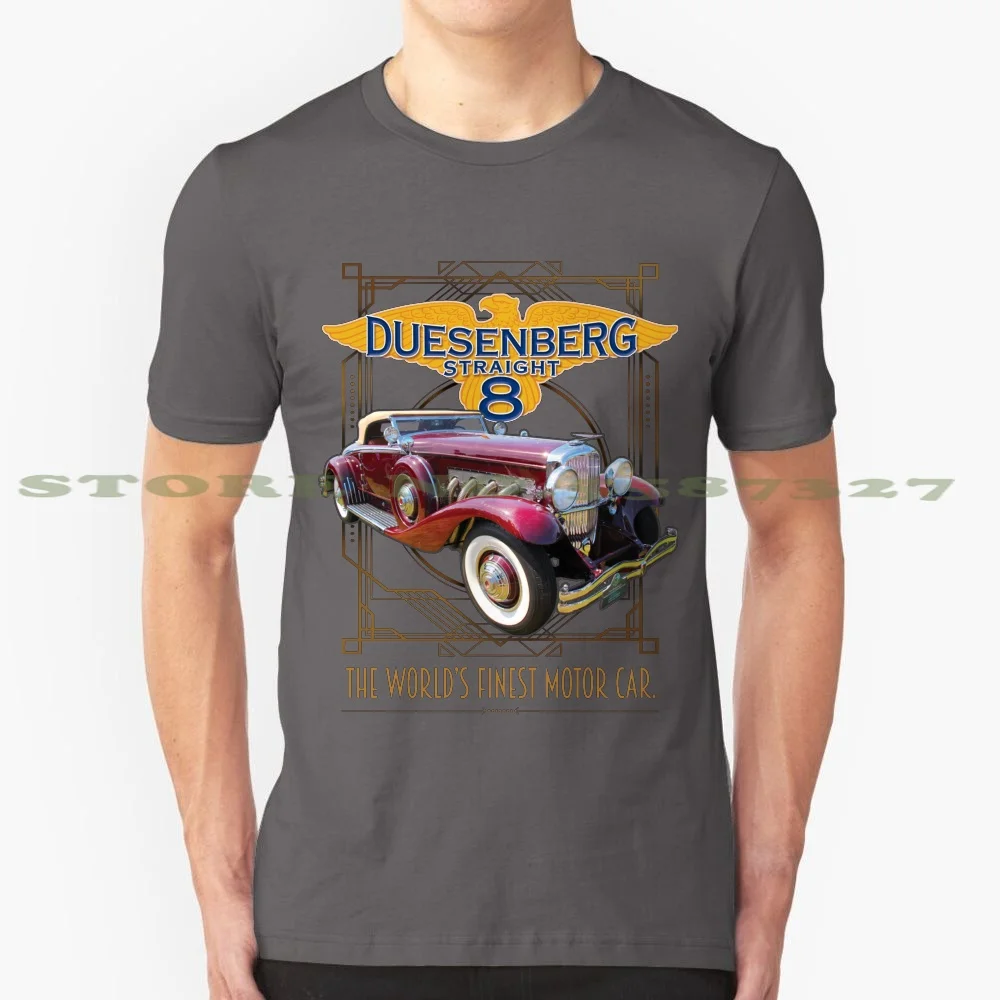 Duesenberg Shirt Duesenberg Tshirt Duesenberg Sj Convertible 100% Pure Cotton T-Shirt Packard Automotive Automobiles Ask The