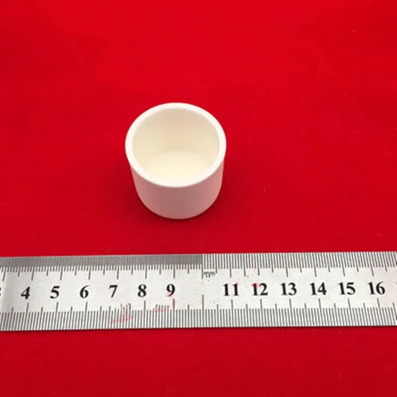 Alumina Cylindrical Corundum Crucible 25ml 20ml  Ceramic and Sintered Crucible