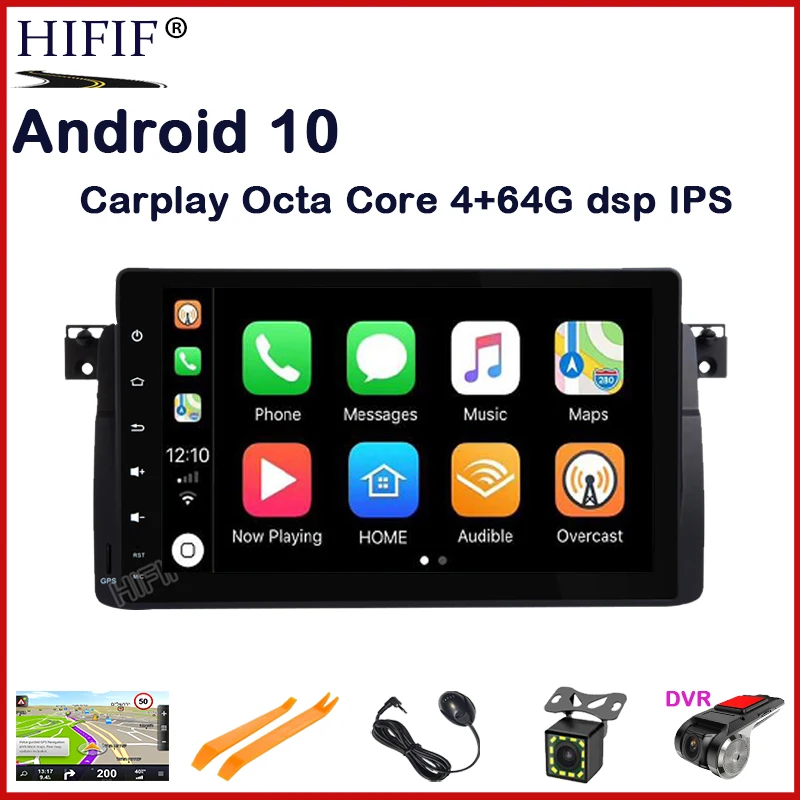 From Android10 Car Multimedia Player Per For BMW E46 M3 Rover 75 Coupe Navigation DVD Auto Radio Audio 318 /320 /325 /330 /335