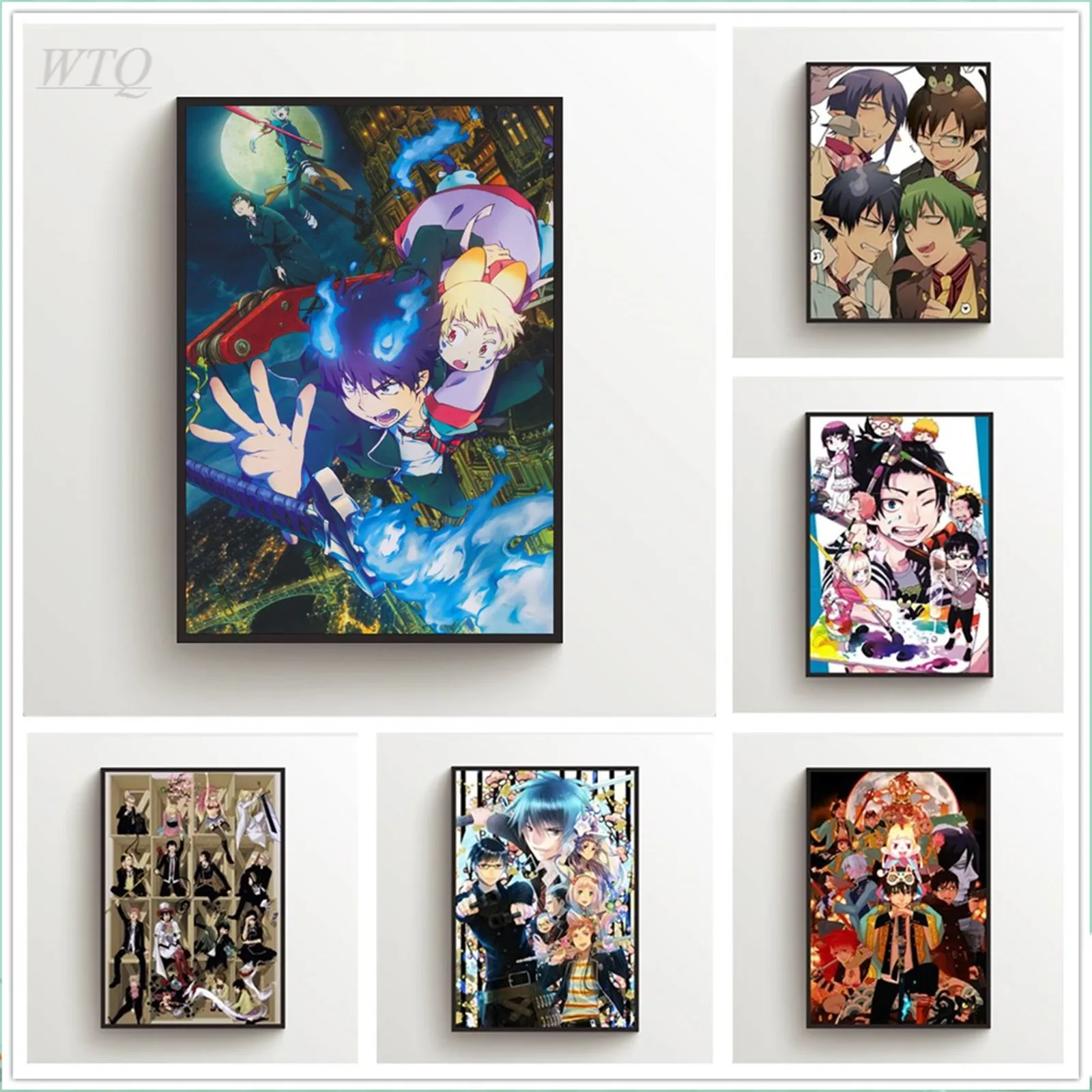 Blue Exorcist Anime Posters Wall Poster Canvas Painting Posters and Prints Wall Decor Posters Wall Art Picture Decor Home Decor