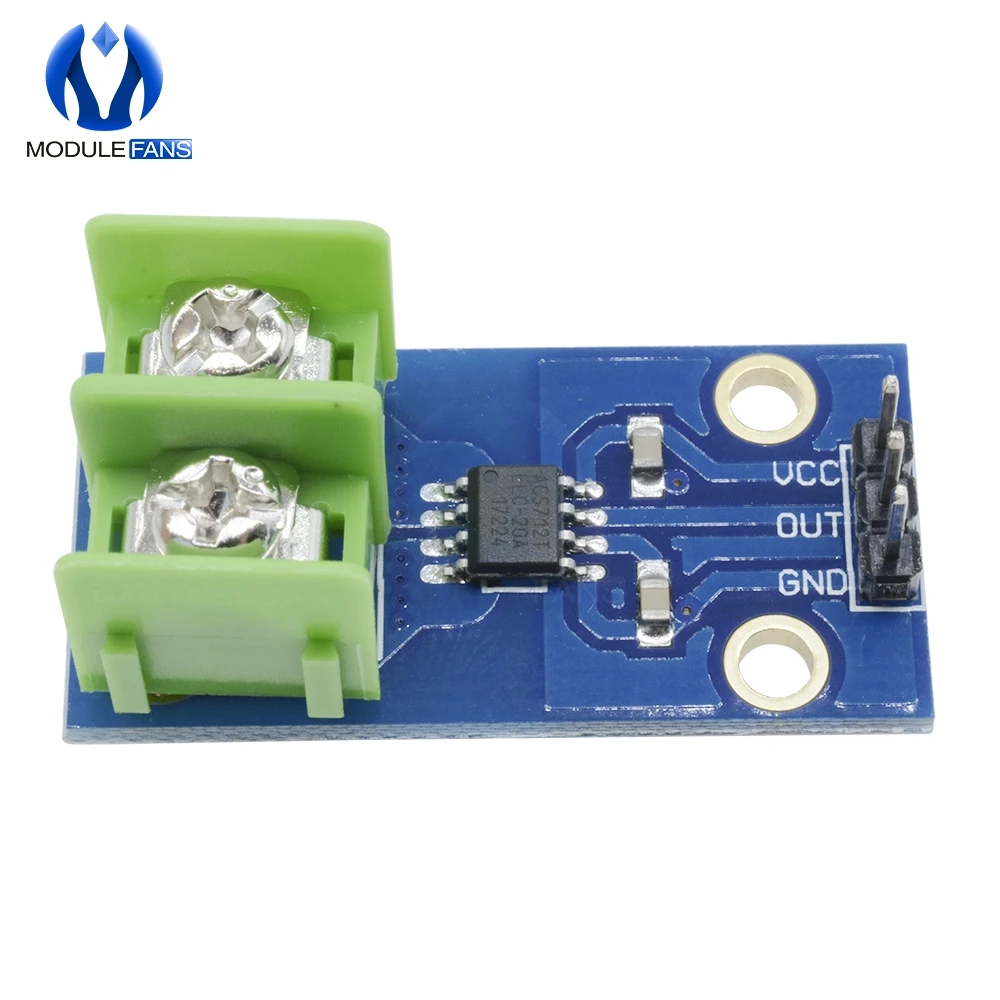 Range Current Sensor Module Sensing ACS712ELCTR-20A  ACS712 ACS712T 20A Circuit Board Gold Plated