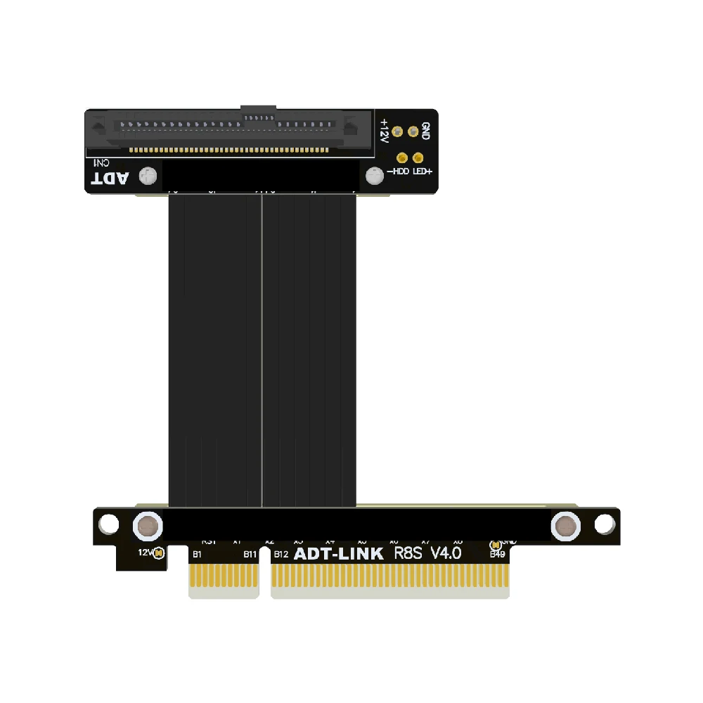 

PCIE 4.0 X8 To U.2 SFF 8639 NVMe PCIE4.0 U2 Solid State Drive SSD SFF8639 For X8 Adapter Riser Converter Extension Cable 64Gbps