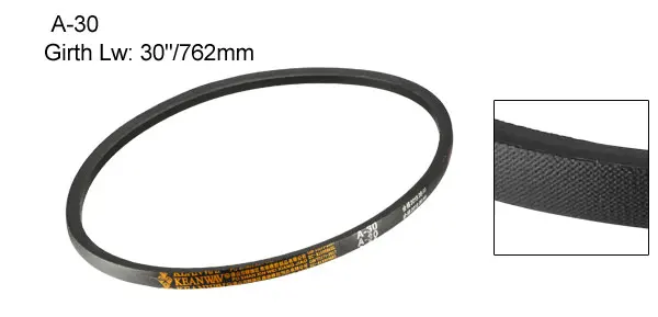 Uxcell A30-A42 Drive V-Belt Circunth 30 polegadas-42 polegadas Correia de transmissão de borracha de energia industrial