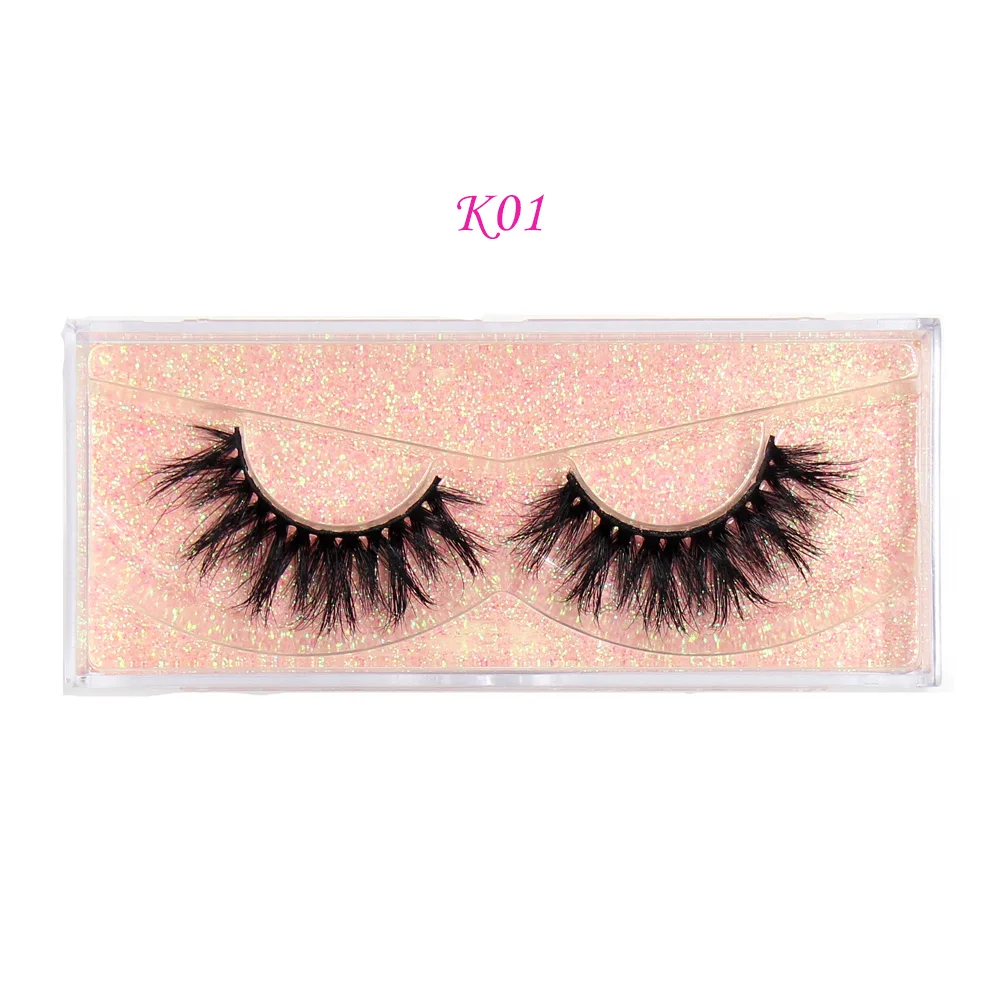 LEHUAMAO 5D Nerz Wimpern Langlebig Nerz Wimpern Natürliche Dramatische Volumen Wimpern Verlängerung Dicken Langen 3D Falsche Wimpern – Detail 4