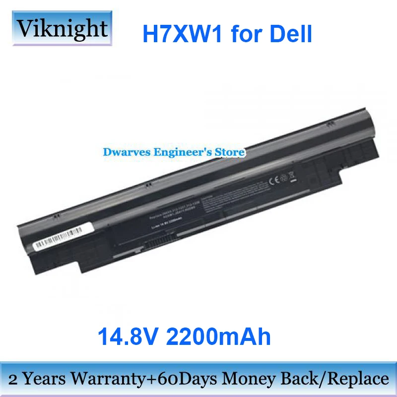 14.8V 2200mAh H7XW1 Laptop Battery For Latitude 3330 VOSTRO V131 V131D V131R JD41Y N2DN5 H2XW1 Li-ion Notebook Batteries