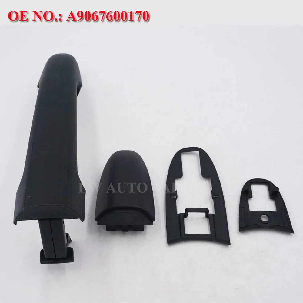 Door Handle Left Right Without Lock Black Plastic For MERCEDES Sprinter W906 VW CRAFTER A9067600170