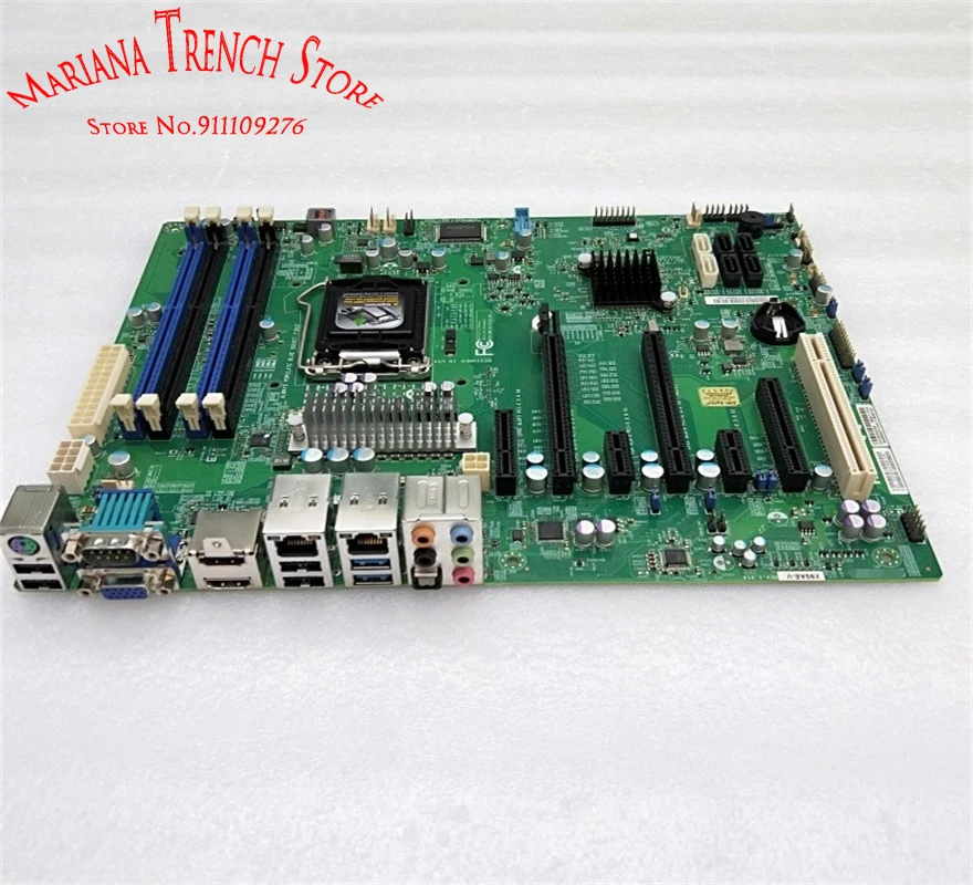 X9SAE-V for Supermicro Motherboard LGA1155 Xeon E3-1200 v2 Series Core i7/i5/i3 (non-ECC UDIMMs Only) Processors DDR3