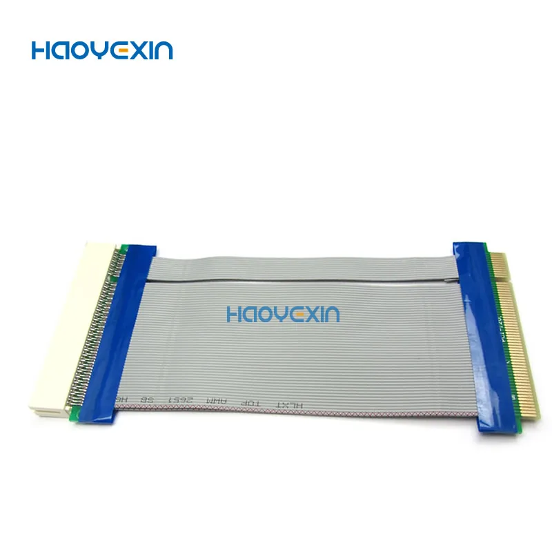 HYX Copper Ribbon Cable PCI Sound Network Graphic Card Extender Converter Flat  Supports  Devices 32bit PCI Riser