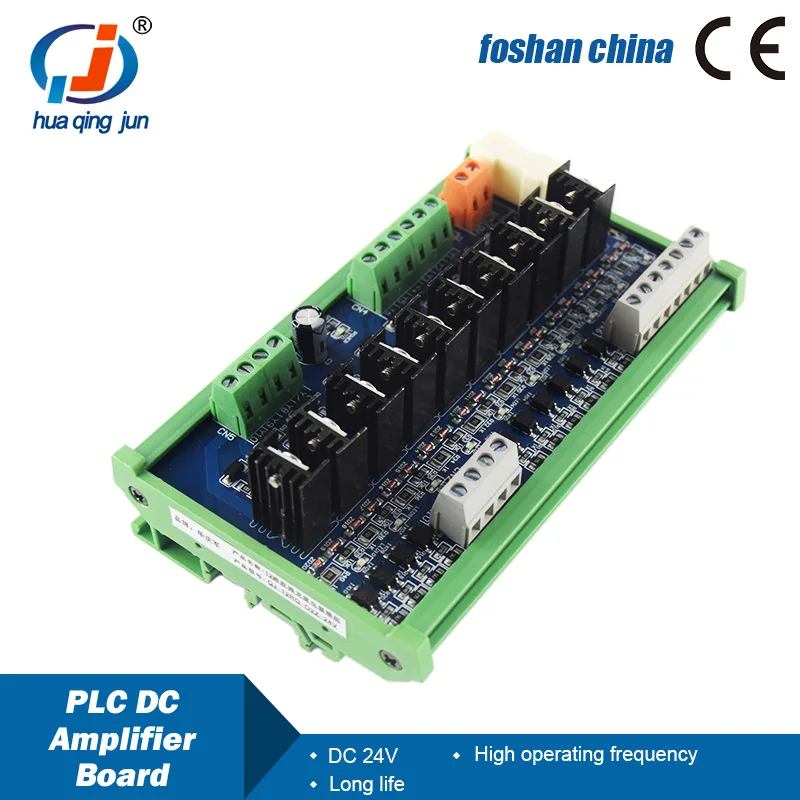 10-Channel PLC DC Amplifier Board Optocoupler Isolation PNP Output Module for Injection Machine