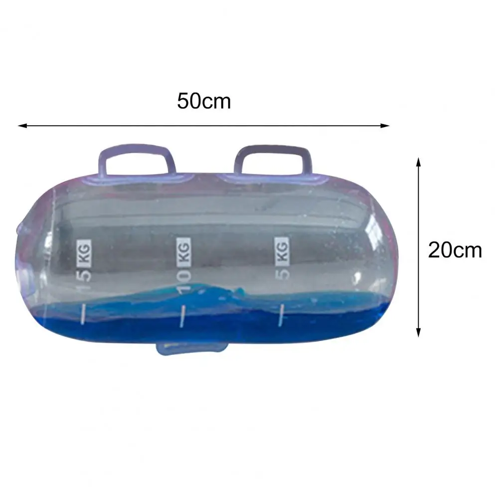 Aqua Bag Good Sealing Enhance Muscle Side Handle Water Power Bag Portable Aqua Fitness Bag Training Equipment for Home Use