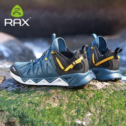 Rax Men Upstream Shoes Outdoor Trekking Wading Aqua Shoes Breathable Mesh Quick drying ankle women Sneakers walking Non-slip