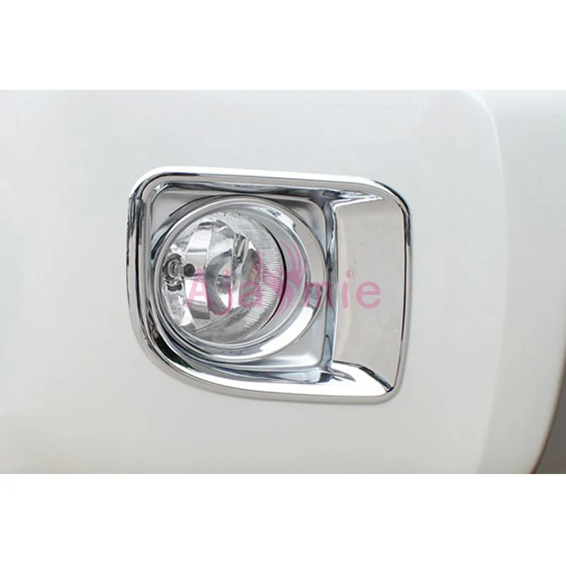 Chrome Car-Styling Front Fog Lamp Cover Light Panel Trim Year 2012 2013 2014 2015 For Toyota LC Land Cruiser 200 Accessories