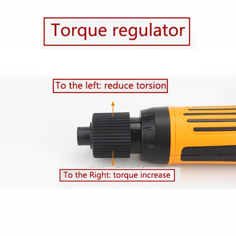 High Precision Electrical Screwdriver 1600rpm Mini Handle Drill Tools Adjustable 3-35kgf Torque Drill Screwdriver Electric Batch