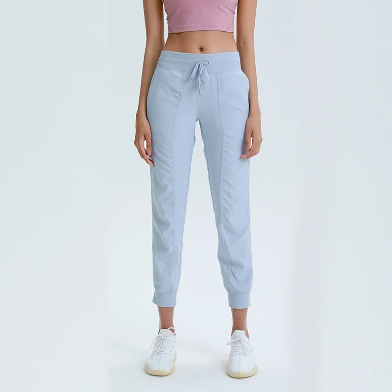 

NIOKI Woven casual pants Loose slim-fit women's pants Fitness sweatpants