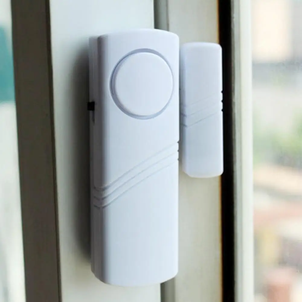 Alarma antirrobo inalámbrica para puerta y ventana, con Sensor magnético, sistema de seguridad para el hogar, dispositivo de seguridad más largo