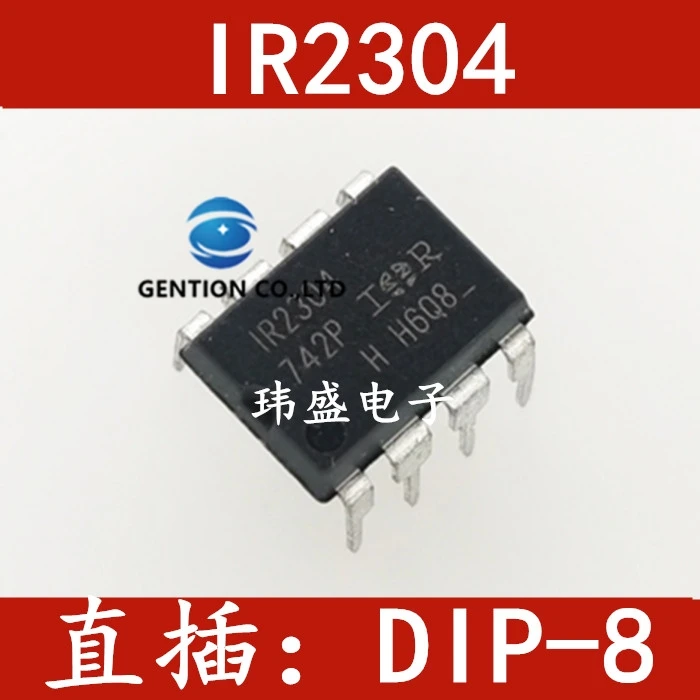 

10PCS IR2304PBF driver IC upright DIP8 IR2304 bridge drives in stock 100% new and original