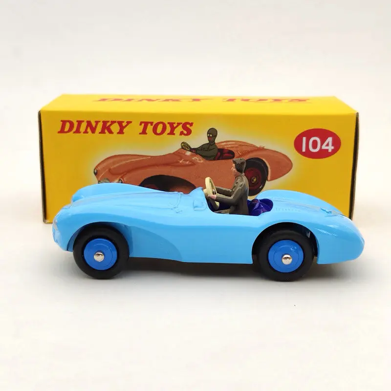 

Коллекция голубых литых моделей DeAgostini 1/43 Dinky Toys 104 для Aston Martin DB3S