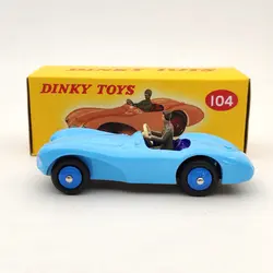 DeAgostini 1/43 Dinky Toys 104 per Aston Martin DB3S Blue Diecast Models Collection