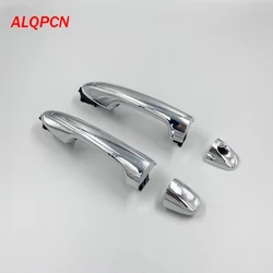 Chrome Door outer handle with cap for toyota pickup hilux  Revo 2015-2018