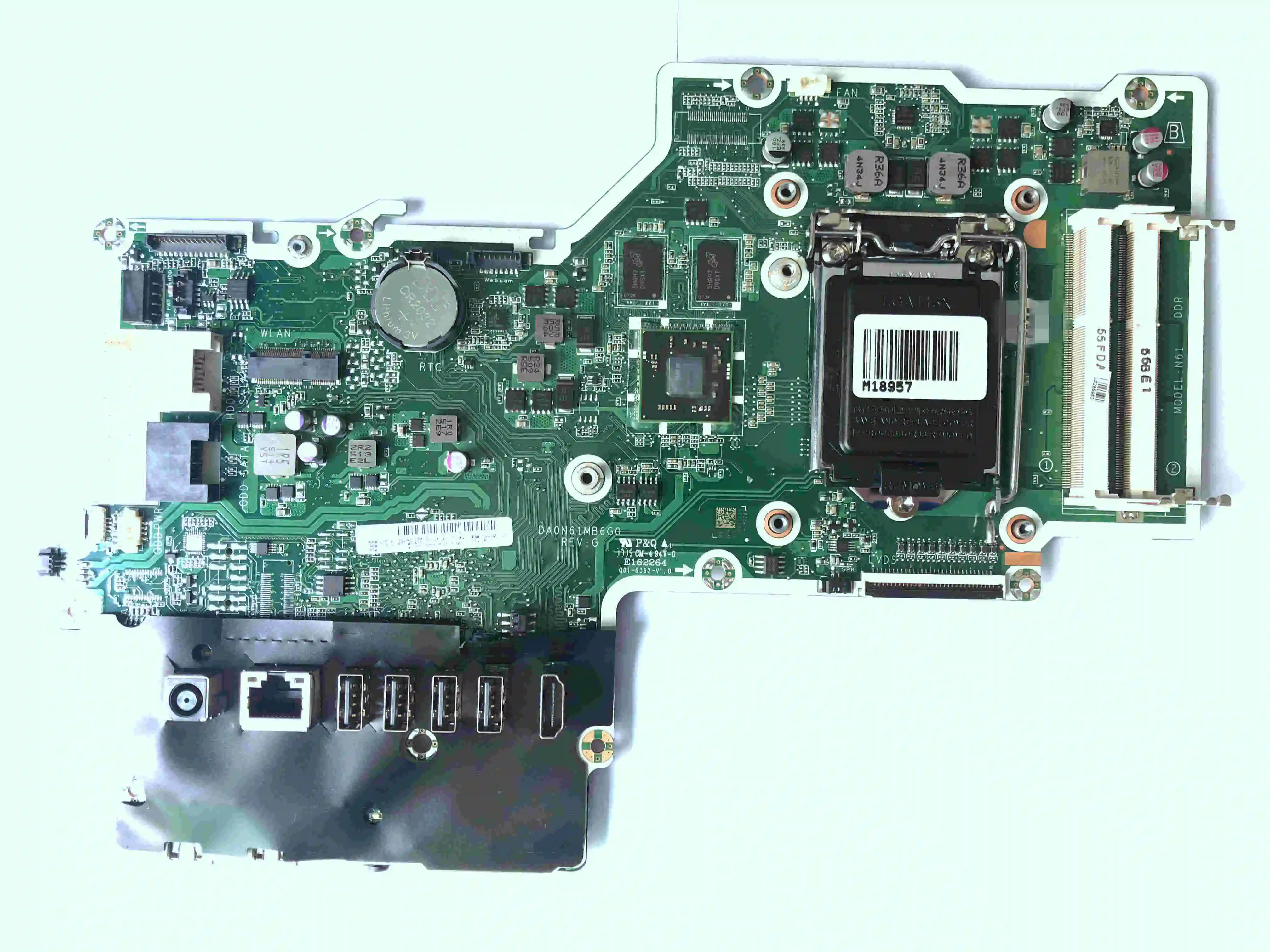 NEW For HP PAVILION 23-Q 27-N 27-n001la 27-n003la 27-n101la 27-n103la AMD R7 A360 2GB MOTHERBOARD 799346-003 828619-003