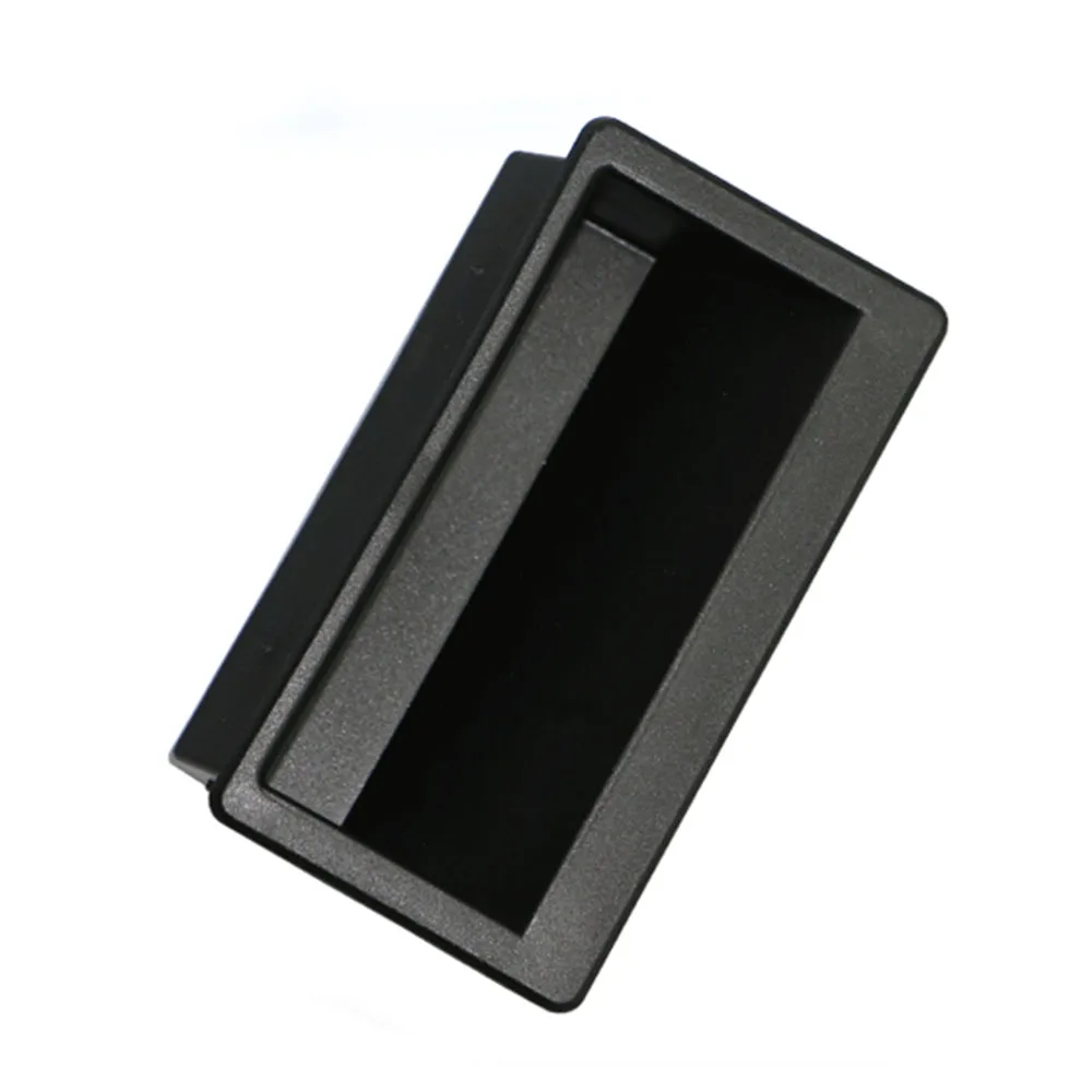 Black plastic concealed handle embedded LS107 embedded card handle LS537-1