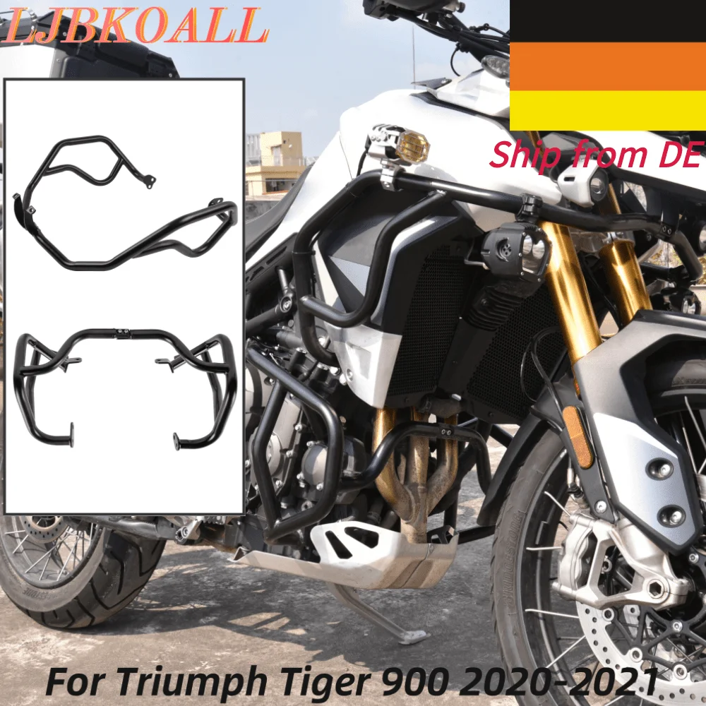 

Tiger900 Upper Lower Bumper Engine Guard Protector Crash Bar For Triumph Tiger 900 GT Rally PRO 2020 2021Motorcycle Accessoreies