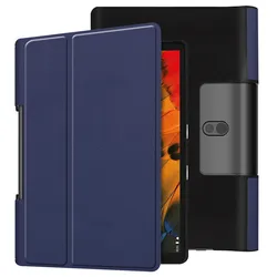 Tablet Case For Lenovo YOGA Smart Tab 10.1 Tab 5 YT-X705 YT-X705F X705F Tab5 Tablet Fold Stand Slot Bracket Flip Leather Cover