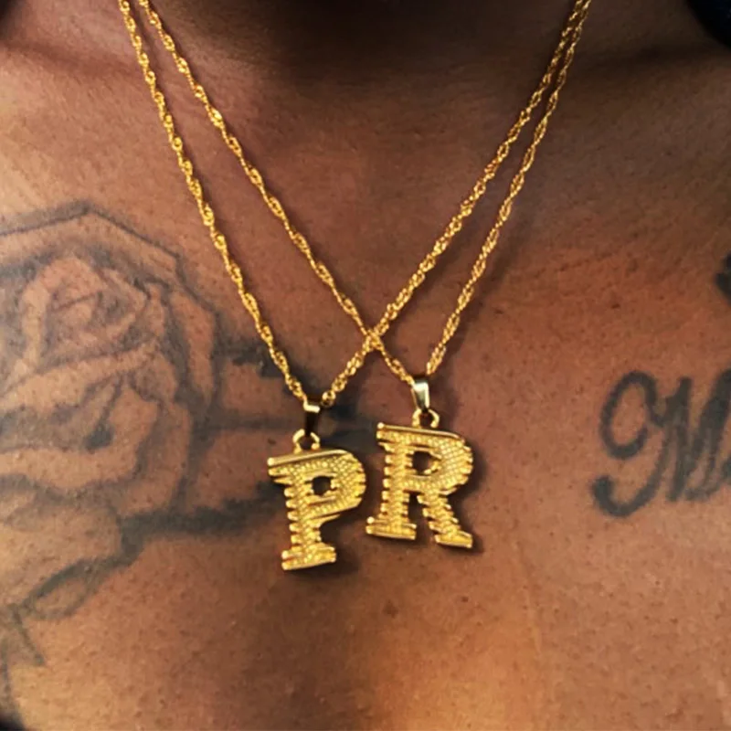 Women’s Alphabet Initial Necklace