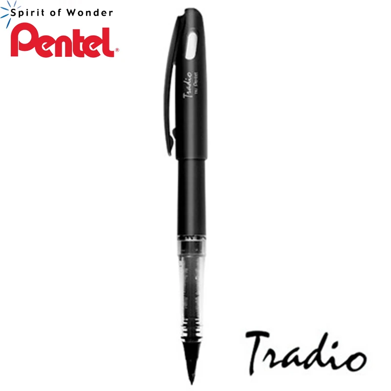 1Pcs Original Pentel TRJ50 Pen Advanced Felt Tip Pen 0.4mm 0.7mm Black/Red/Blue for Sketch Cartoons Design