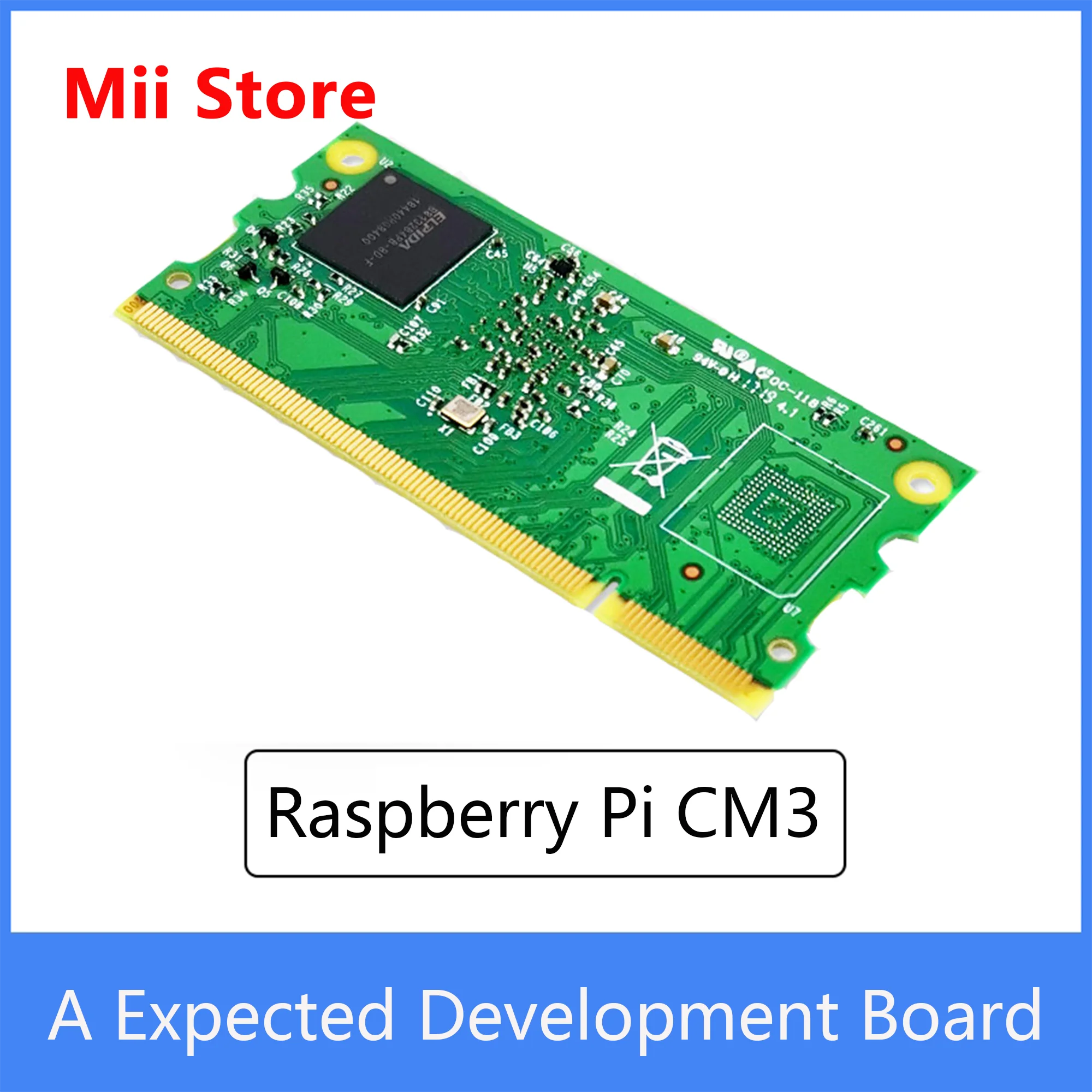 Raspberry Pi Compute Module 3 + Lite 1Gb Ram 64-Bit 1.2Ghz Bcm Raspberry Pi 3 Sodimm connector Ondersteunt Window10