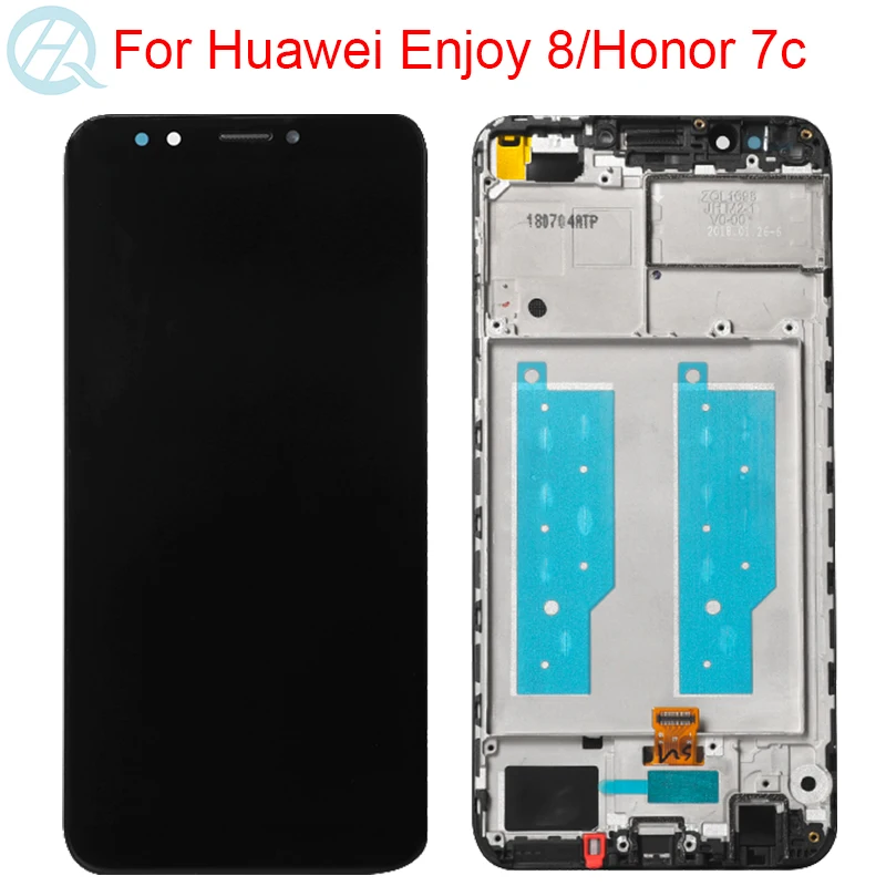 New LCD For Huawei Honor 7C Display With Frame 5.99\