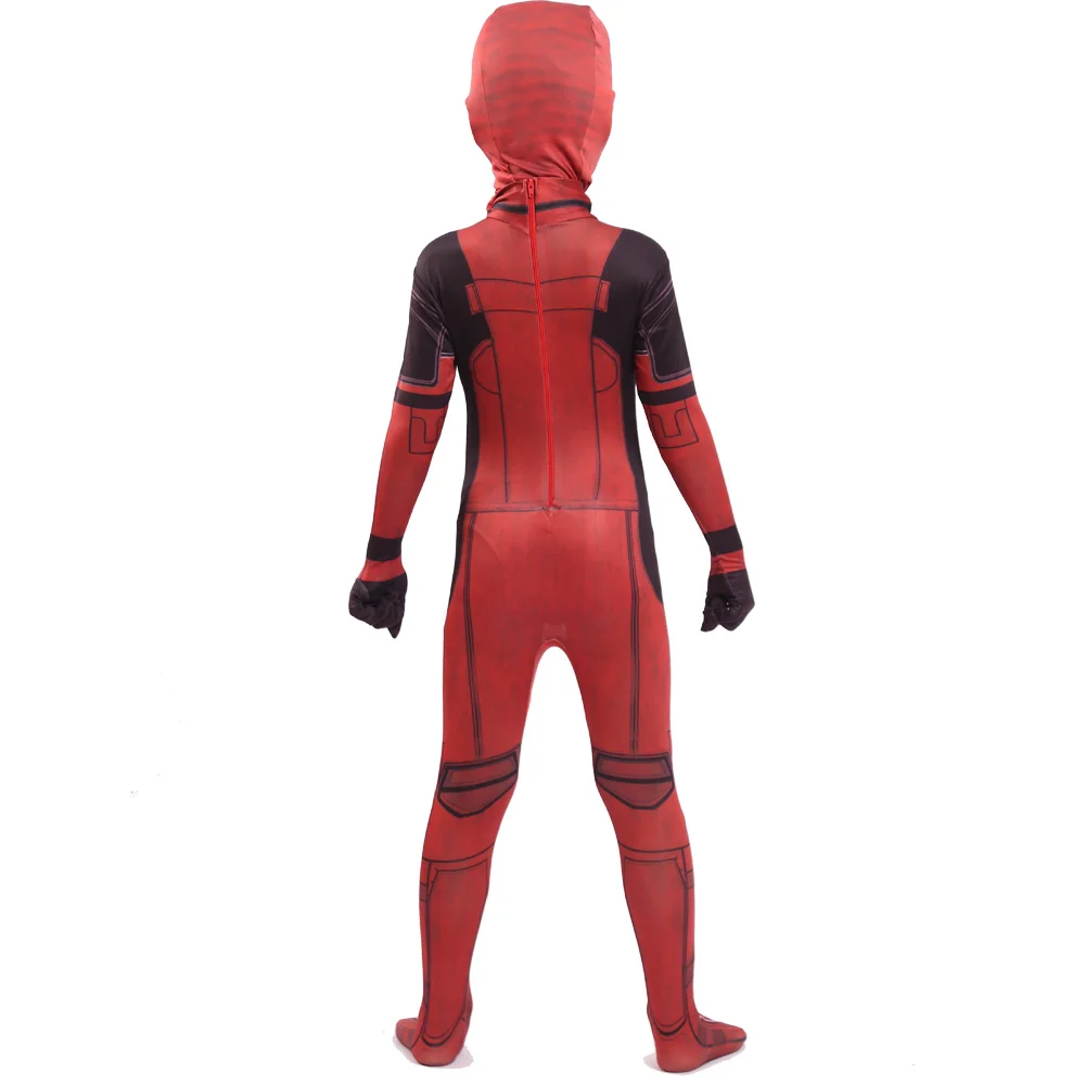 2020 Deadpool Costume CosplaySuperhero Costumes Mask Suit Jumpsuit Bodysuit Halloween Party Costume for Boy Adults