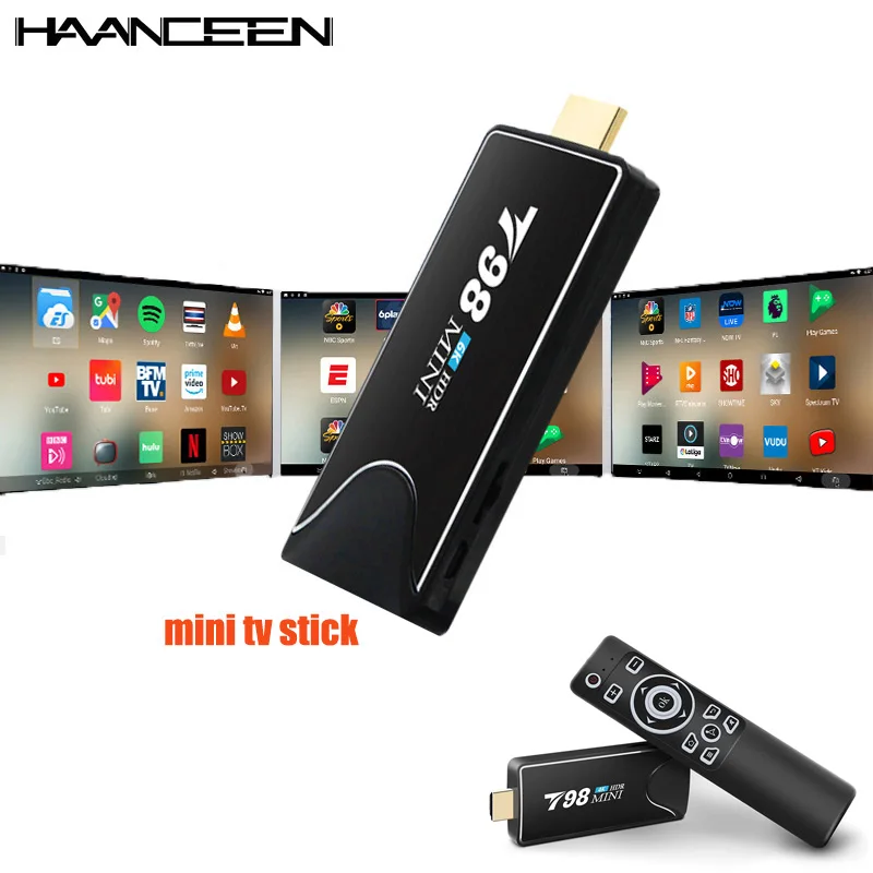 

Android 10 Mini Tv Stick Box 4K 4G 32G Android Tv Box 2.4G 5.8G Dual Wifi BT Smart Tv Box Media Player TV Receiver Set Top Box