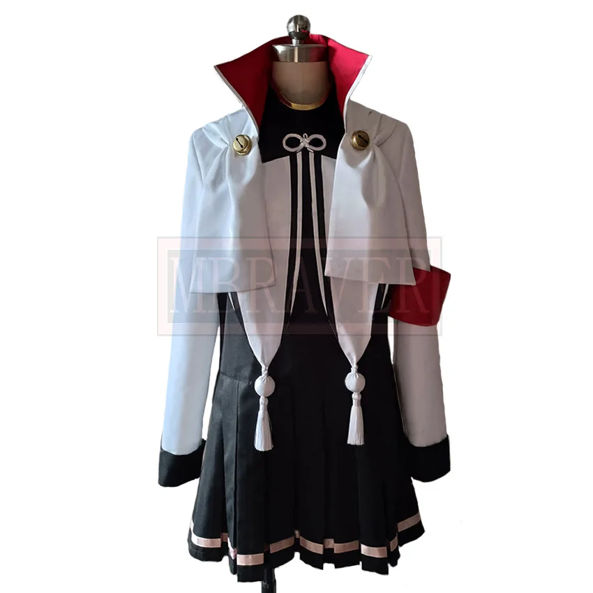 Anime Vtuber Hiiro Cosplay Kostuum Halloween Christmas Party Uniform Custom Made Elke Grootte