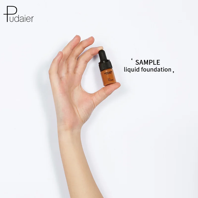 Pudaier-Petite bouteille de fond de teint liquide, correcteur, maquillage hydratant, crème BB, pâte de fond de teint, petite branche, cadeau cosmétique, nouveau